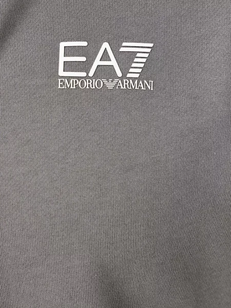 Emporio Armani melegítő szett férfi pamuttal szürke