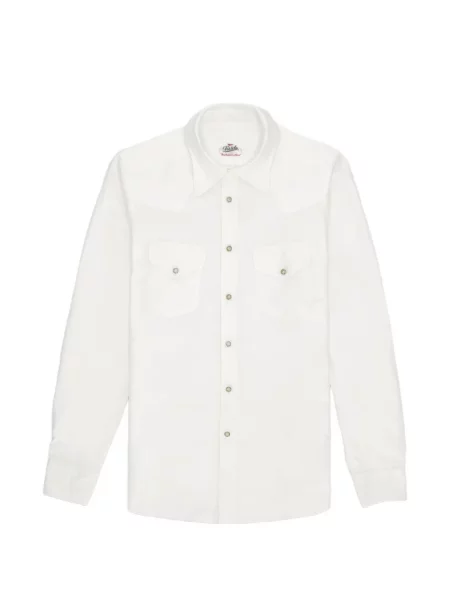 Каубой риза Fortela бяло