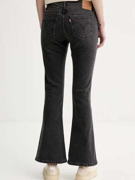 Levi's jeans LOW SLIM BOOT negru