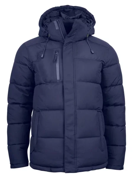 Clique Kurtka Colorado pikowana wodoodporna – dark navy niebieska