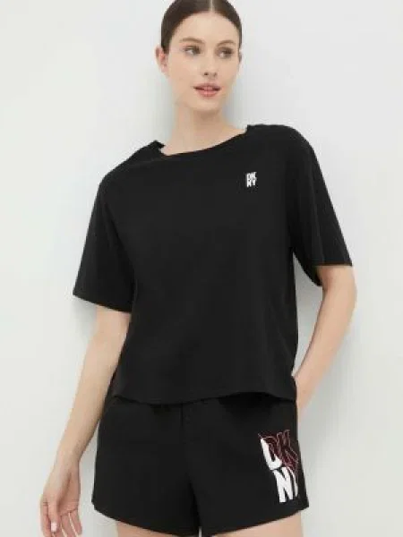 Пижама Dkny дамска черно