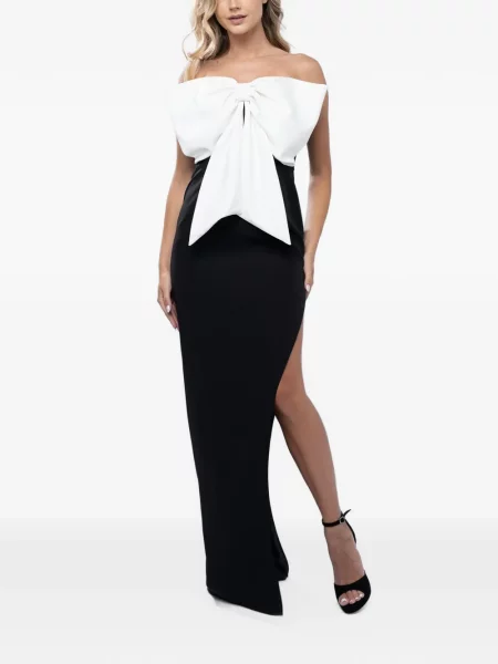 Rochie maxi Monarh cu funde negru