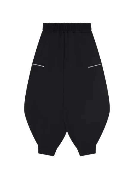 Pantaloni Black Comme Des Garçons alergare negru