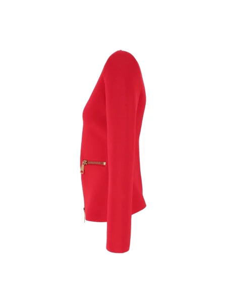 Sweter Elisabetta Franchi czerwony