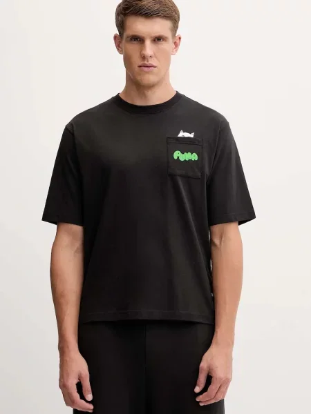 Kratka majica Puma PUMA x RIPNDIP črna