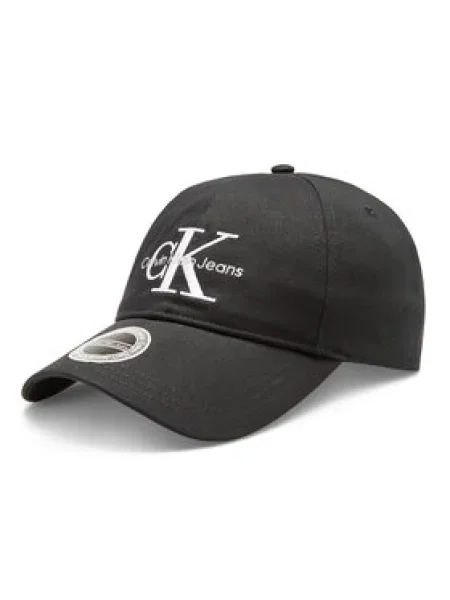 Calvin Klein Jeans Šiltovka Monogram čierna