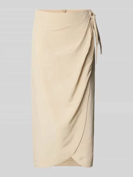 Spódnica midi w stylu kopertowym Christian Berg Woman Selection