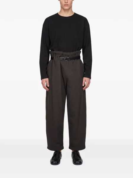 Cu centură pantaloni Magliano maro