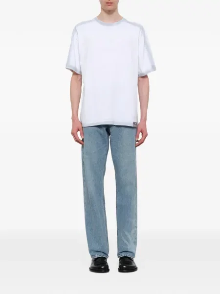 Tricou Feng Chen Wang cu broderie alb
