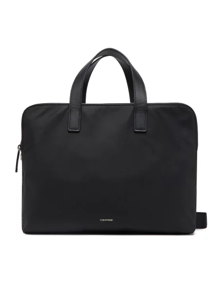 Torba za prenosnik Calvin Klein Business Tech 2g Laptop Bag črna