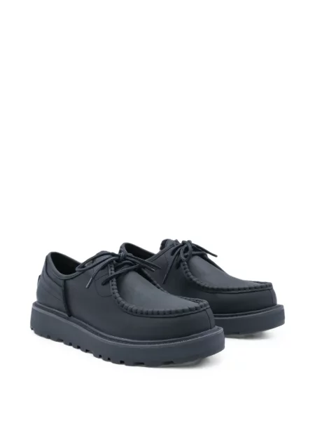 Pantofi Ugg cu șireturi din dantelă negru
