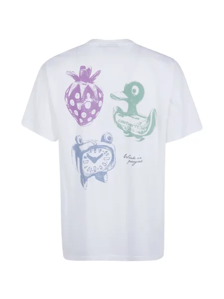 Tricou Carhartt Wip cu imagine alb