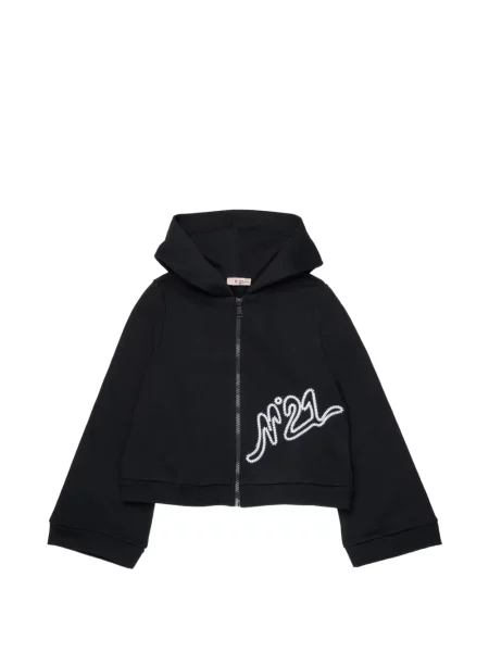 Bluza z kapturem dziecięca N°21 czarna
