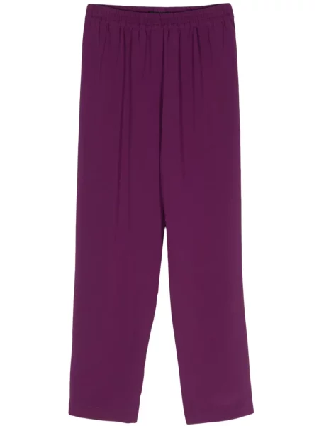 Spodnie Gianluca Capannolo fioletowe