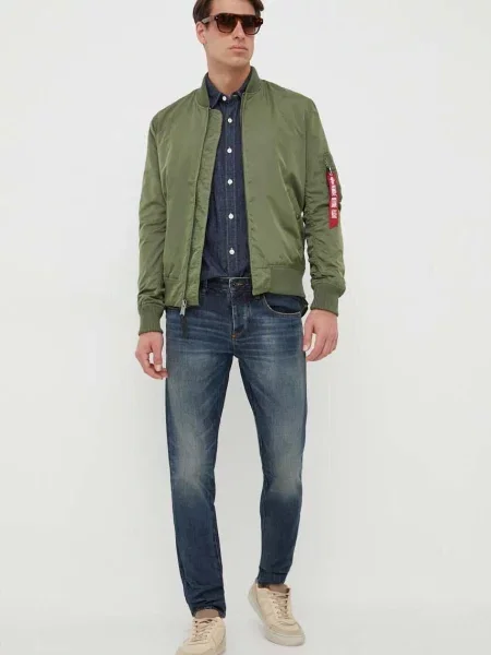 Bunda Alpha Industries zelená