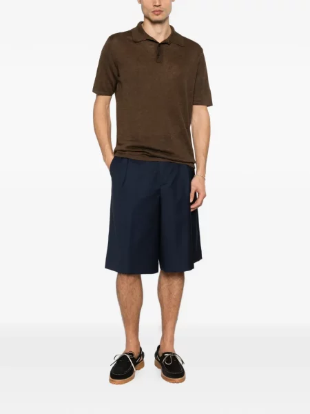 Tricou polo Roberto Collina maro