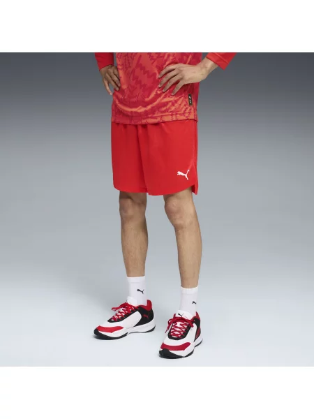 PUMA MÄ™skie szorty do koszykÃ³wki teamJAWS Practice OdzieÅ¼ S czerwony