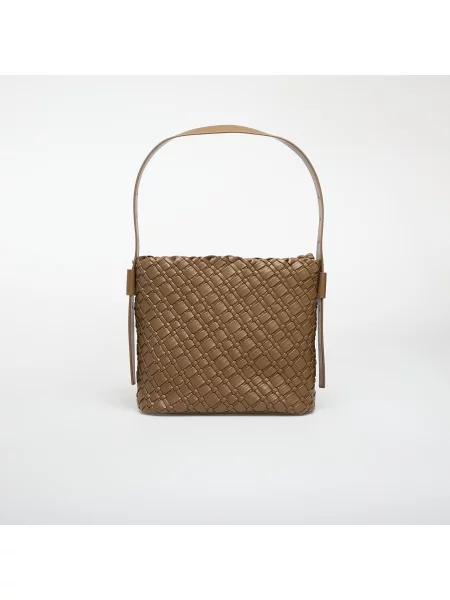 Torebka Tommy Hilfiger pleciona beżowa