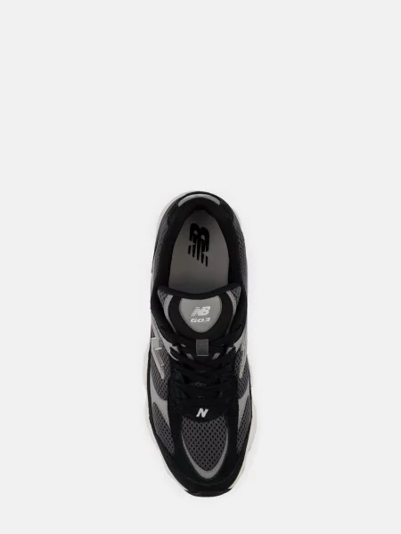 Кросівки повсякденні New Balance мікрофібра/сітка чорний
