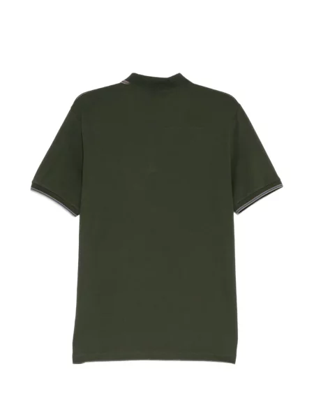 Tricou polo Ps Paul Smith cu dungi verde