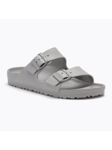 Sandały Birkenstock z kamieniami szare