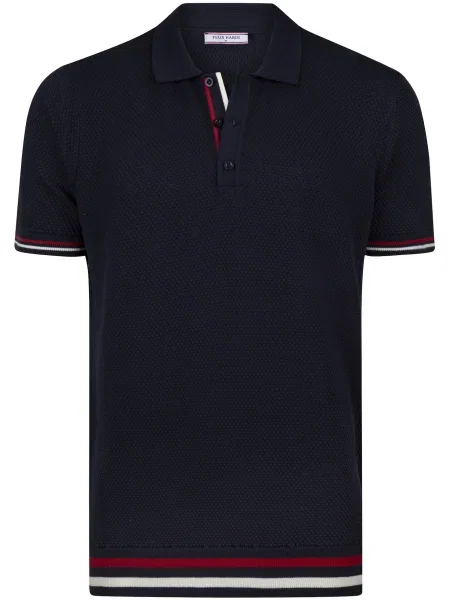 Felix Hardy Majica morsko plava / crvena bijela