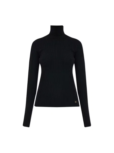 Sweter Dolce And Gabbana wełniany czarny