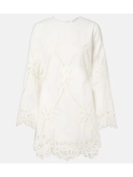 Rochie Veronica Beard de in alb