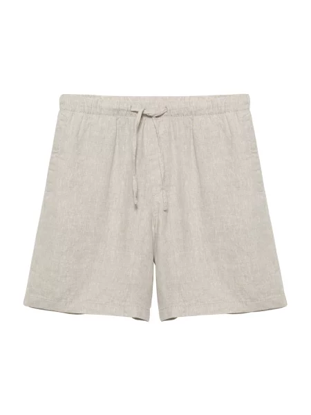Pull&Bear Pantaloni kitt alb