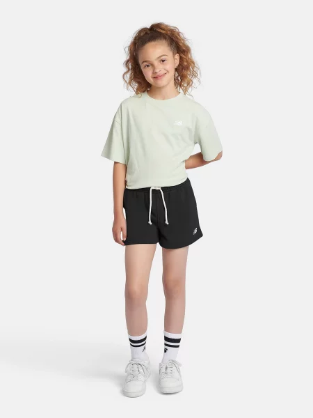 Дитячі Спортивні шорти New Balance Small Log чорний