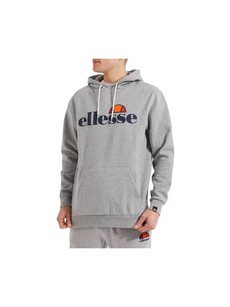 Majica Ellesse s melange uzorkom siva