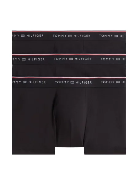 Tommy Hilfiger Underwear Boxeri negru alb