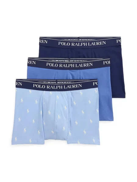 Polo Ralph Lauren boxerky pánske s elastanom modrá