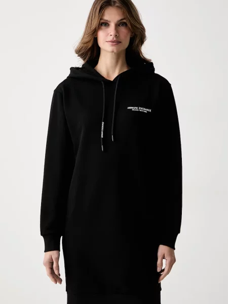Armani Exchange Rochie negru