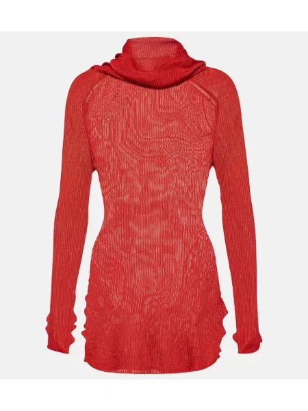 Heláncă Victoria Beckham tricotate roșu