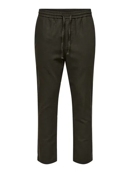 Hlače Only & Sons smeđa