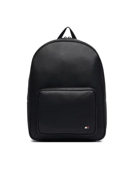Tommy Hilfiger Nahrbtnik Th Foundation Backpack črna