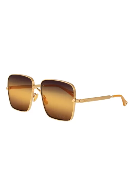 Ochelari de soare Chloé Eyewear auriu