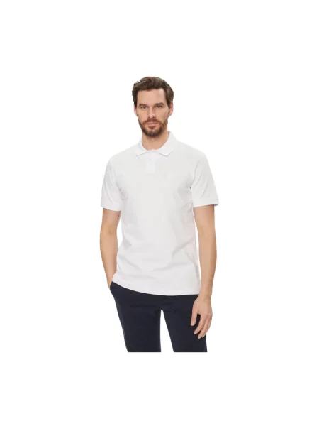 Boss Koszulka Polo Z Piki Passenger Slim Fit blau biała