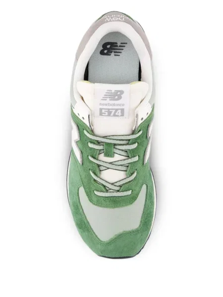 Sneakerși New Balance 574 cu imagine maro