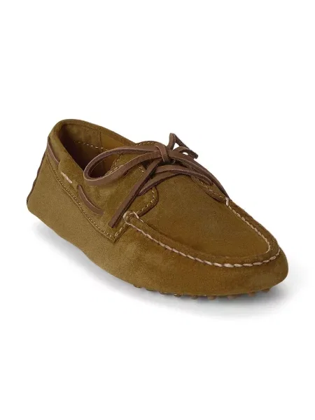 Polo Ralph Lauren mokasyny zamszowe Cmp Driver zielone