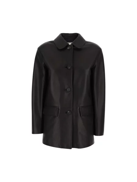 Kurtka skórzana Tagliatore czarna