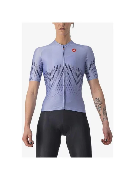 Castelli Aero Pro Rosso Corsa koszulka z krótkim rekawem niebieskawo L fioletowa