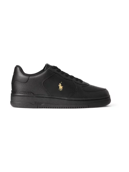 Polo Ralph Lauren Nízke tenisky MASTERS CRT zlatá žltá čierna