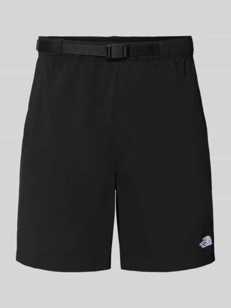 Szorty w kroju regular fit z paskiem model „Pathfinder” The North Face czarne