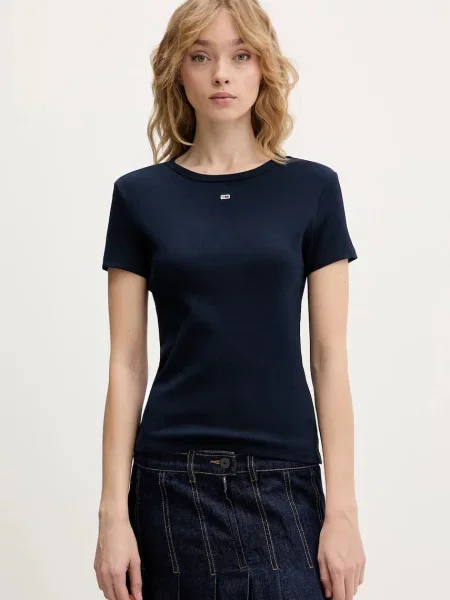 Majica Tommy Jeans modra