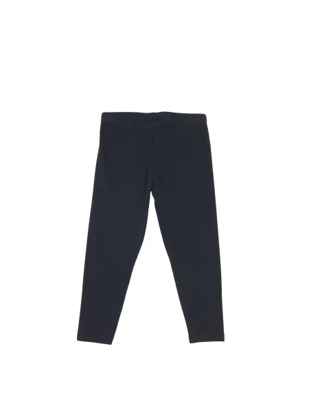 Legginsy z na czas wolny na co dzień czarne
