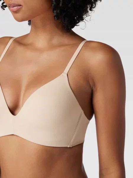 Biustonosz miękki z regulowanymi ramiączkami Schiesser różowy