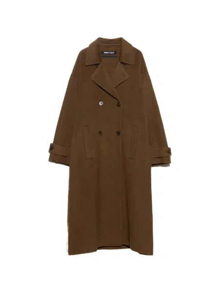 Cu centură reversibil palton Bimba Y Lola verde