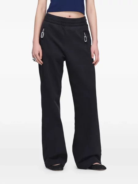Pantaloni Marc Jacobs alergare negru